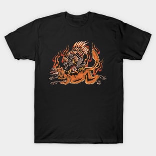 eagle and wolf T-Shirt